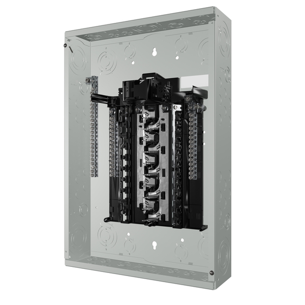 Siemens Combination Circuit Breaker Panel, SN, 20 Spaces, 200A, Main Circuit Breaker SN2040B1200